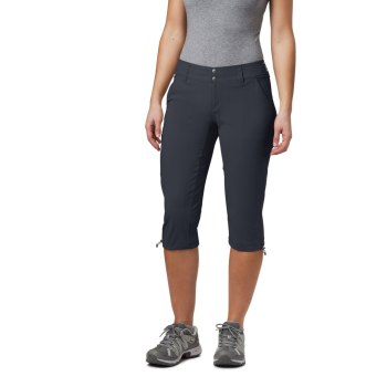 Columbia Saturday Trail II Knee Pant, Pantalones Negros Para Mujer | 645302-MRK